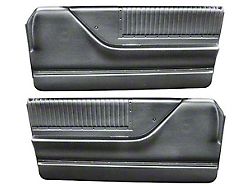 1966 Ford Thunderbird Door Trim Panels, Black