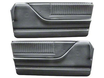 1966 Ford Thunderbird Door Trim Panels, Black