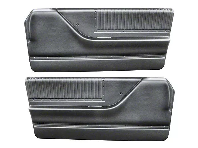 1966 Ford Thunderbird Door Trim Panels, Black