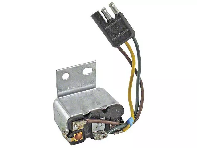 1966 Ford Thunderbird Emergency Flasher Relay, 3 Wire Plug