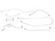 1966 Chevy-GMC Truck 2WD 1/2-Ton Standard Cab Longbed Manual Drum Brake Line Set 8pc, Stainless Steel