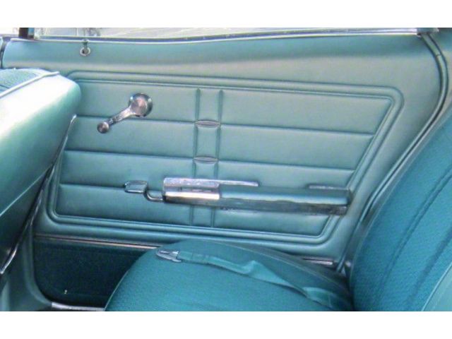 1966 Impala 4 Door Hardtop Unassembled Rear Door Panels, Pair