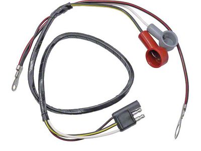 1966 Mustang Alternator to Voltage Regulator Wiring, All 6-Cylinders