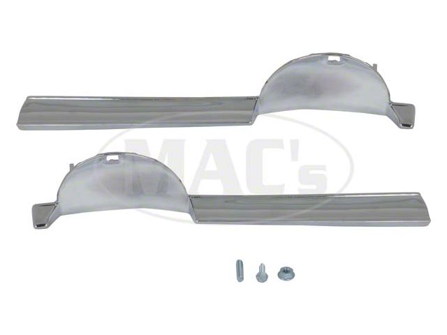 1966 Mustang Chrome Fog Light Bars