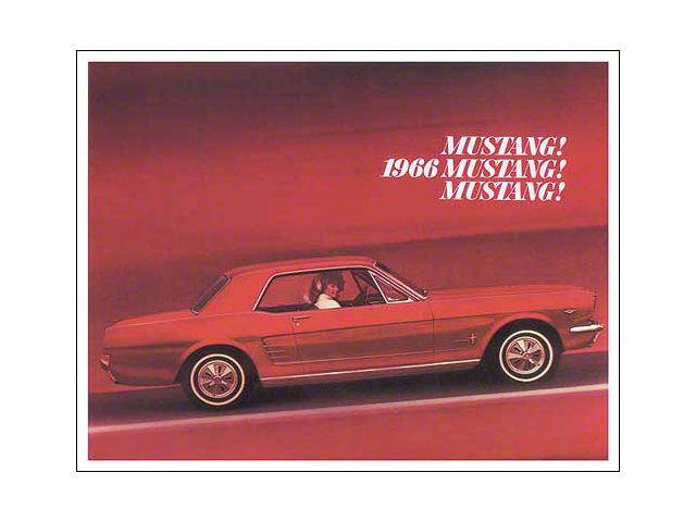 1966 Mustang Sales Brochure