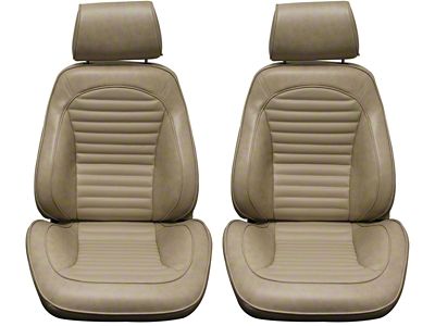 1966 Mustang Disctinctive Industries Standard Interior Touring II Front Bucket Seats, Pair