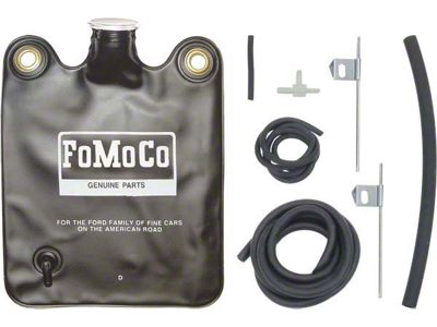 Windshield Washer Kit,8 Pcs,Fomoco,Mustang,1966