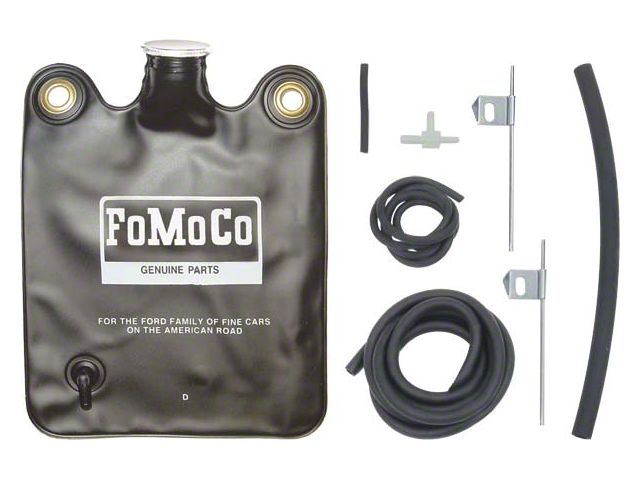 Windshield Washer Kit,8 Pcs,Fomoco,Mustang,1966