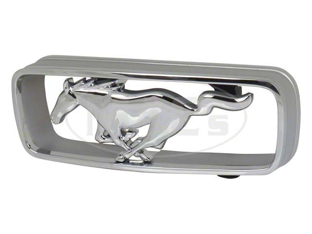 1966 Mustang Running Pony Grille Ornament for Cars without Fog Lamps
