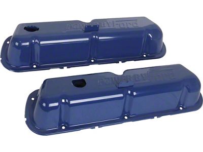 Valve Covers/ 289 & 302/ Painted Blue