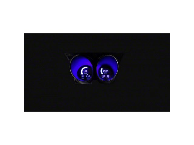 1967-1698 Firebird LED Digital Panel Blue