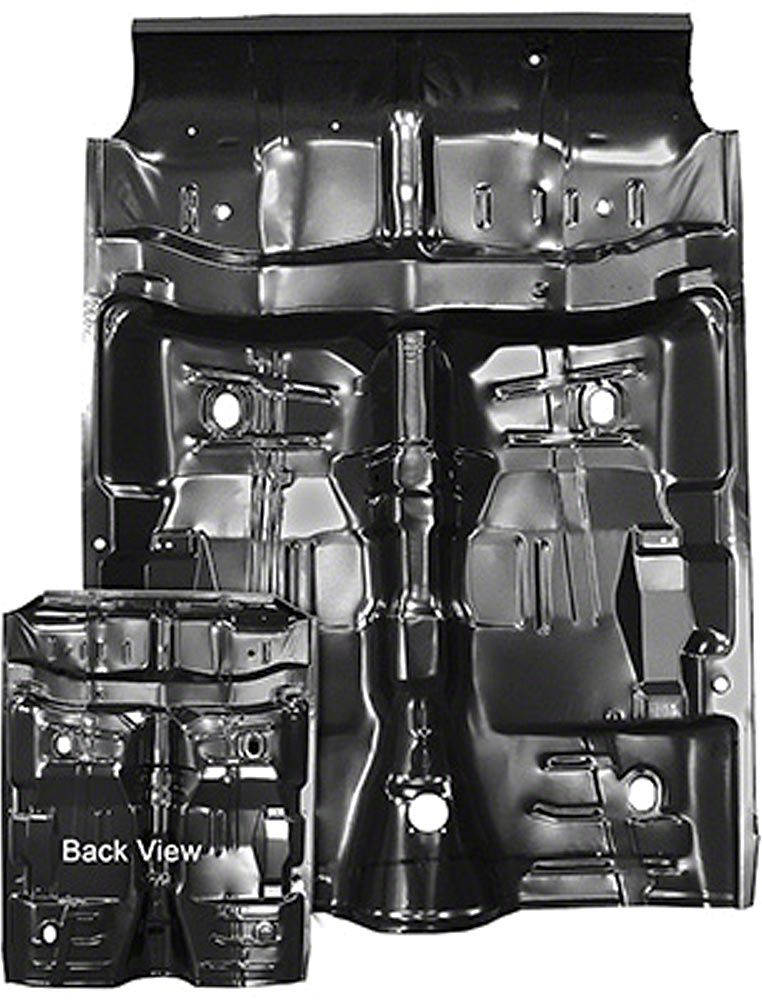 Ecklers Full Floor Pan, With Rear Seat Pan (64-67 GTO)
