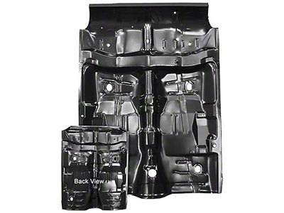 OPR 1967-1967 Lemans / GTO Full Floor Pan, With Rear Seat Pan