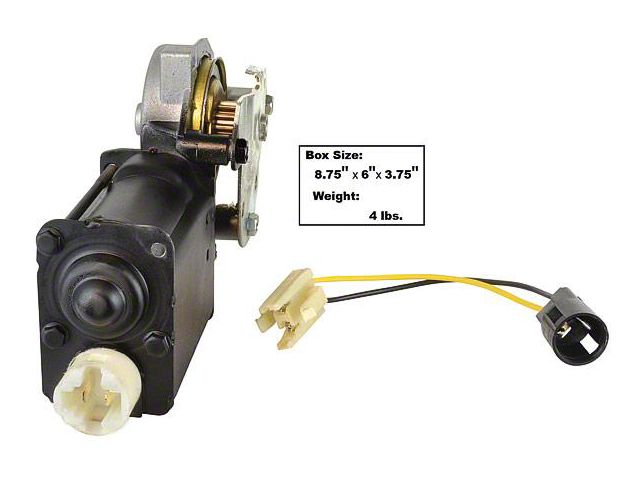 1967-1968 Camaro Power Window Motor, Left