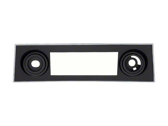 67-68 Radio Cover Plate, Original