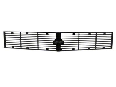 1967-1968 Camaro SS Grill Insert,Gloss Black Fusioncoat finish