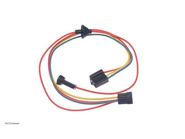 1967-1968 Chevy-GMC Truck Heater Wiring Harness, Without AC