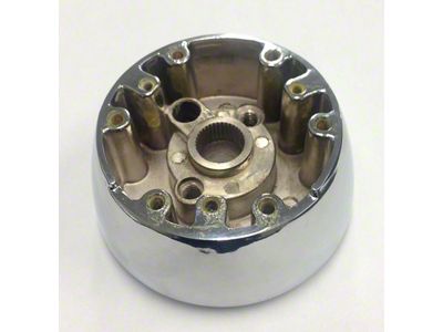 OPR 1967-1968 Chevy/GMC Truck Hub, Steering Wheel Mounting, Chrome