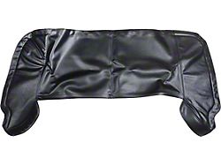 Convertible Top Boot; Black Vinyl (67-68 Galaxie Convertible, LTD Convertible)