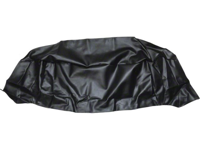 1967-1968 Convertible Top Well Liner - Black Vinyl - Ford & Mercury