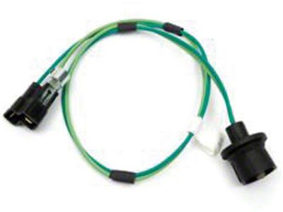 1967-1968 El Camino Backup Light Harness, From Switch To Dash, With Manual Transmission