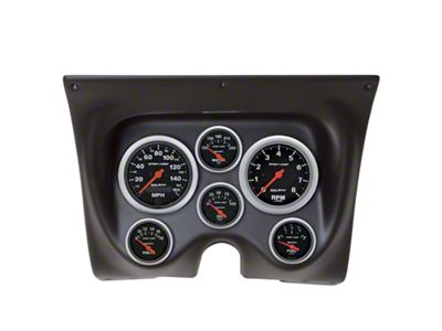 Auto Meter Sport-Comp Series 6-Gauge Direct-Fit Dash Kit (67-68 Firebird)