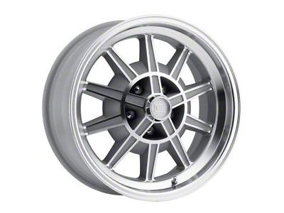 1967-1968 Mustang 17 x 7 GT7 Alloy Wheel with Machined Finish