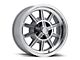 1967-1968 Mustang 17 x 8 Legendary GT7 Aluminum Alloy Wheel with Machined Finish