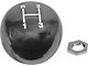 1967-1968 Mustang 3-Speed Manual Transmission Floor Shift Knob, Black with White Shift Pattern