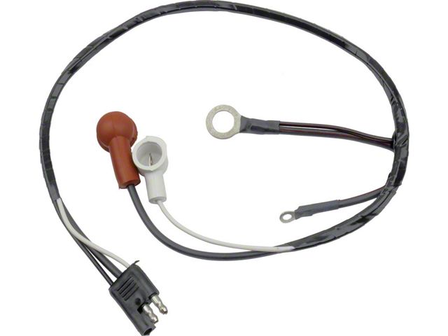 1967-1968 Mustang Alternator to Voltage Regulator Wiring, 351C/390/428/429 V8 without Tachometer