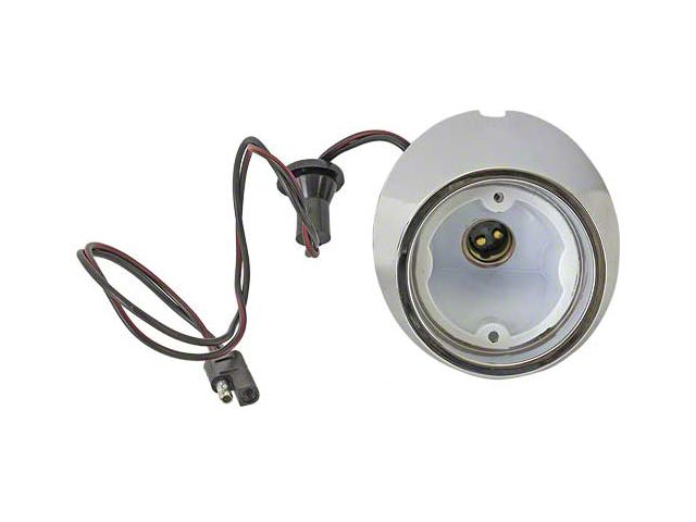 1967-1968 Mustang Back Up Light Body and Socket, Left