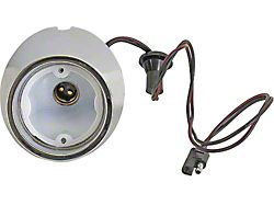 OPR Back Up Light Body and Socket, Right (67-68 Mustang)
