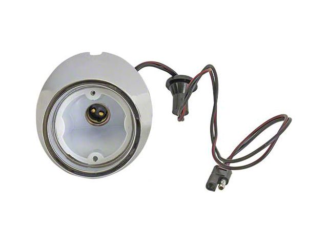 1967-1968 Mustang Back Up Light Body and Socket, Right