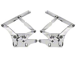 1967-1968 Mustang Billet Aluminum Hood Hinges, Pair