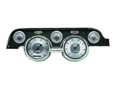 1967-1968 Mustang Classic Instruments All American Style 5-Gauge Set, Includes Dash Bezel