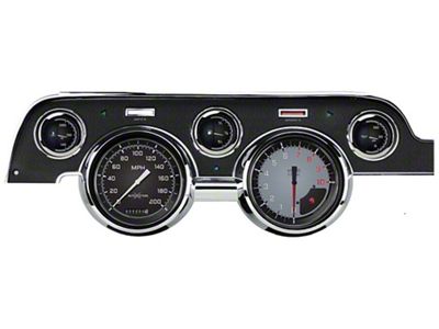 1967-1968 Mustang Classic Instruments Autocross Style 5-Gauge Set