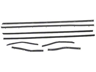OPR Belt Weatherstrip Kit/ 8pcs/ 67-68 Mustang Convertible