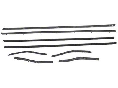 Belt Weatherstrip Kit/ 8pcs/ 67-68 Mustang Convertible