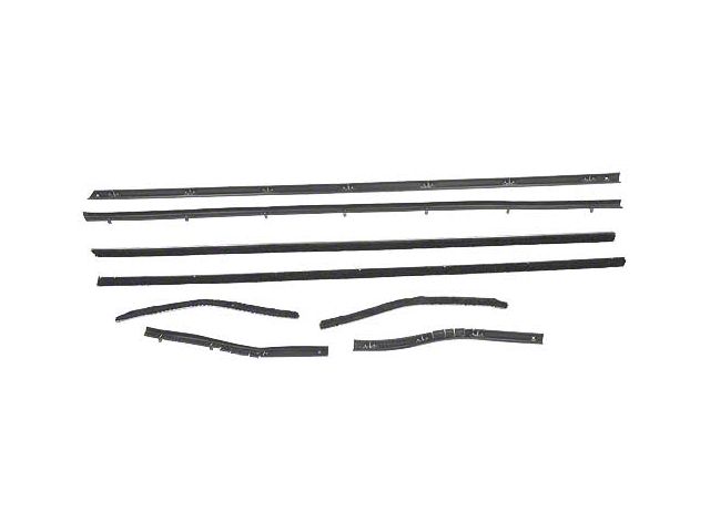 Belt Weatherstrip Kit/ 8pcs/ 67-68 Mustang Convertible