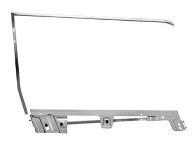 1967-1968 Mustang Convertible Glass Frame Kit, Right