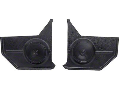 Custom Autosound Kick Panel Pioneer Speakers (67-68 Mustang Convertible)