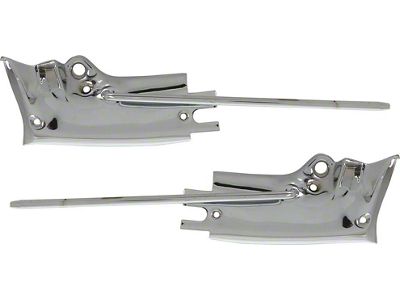 Sun Visor Bracket & Pivot/ Convertible/ Pair/ 67-68