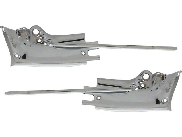 Sun Visor Bracket & Pivot/ Convertible/ Pair/ 67-68