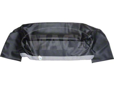 1967-1968 Mustang Convertible Top Well Liner, Black Vinyl