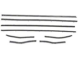 Belt Weatherstrip Kit/ 8 Pcs/ 67-68 Mustang