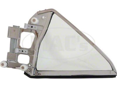 OPR 1967-1968 Mustang Coupe Clear Quarter Window Assembly, Right