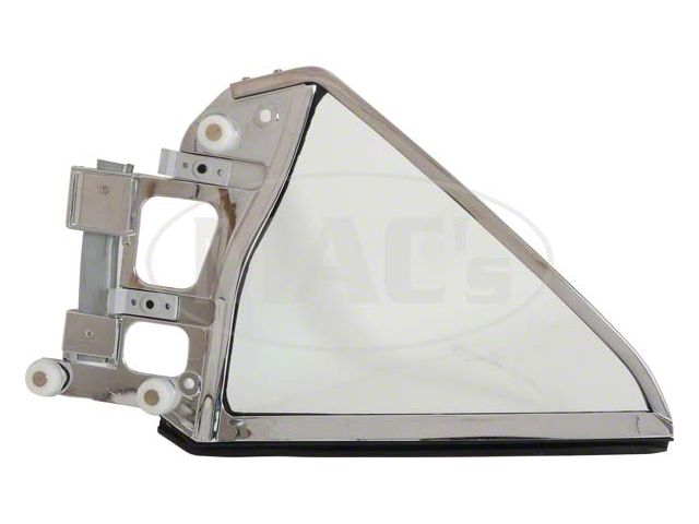 1967-1968 Mustang Coupe Clear Quarter Window Assembly, Right