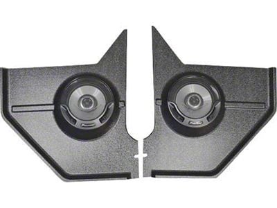 Custom Autosound Kick Panel Pioneer Speakers (67-68 Mustang Coupe, Fastback)