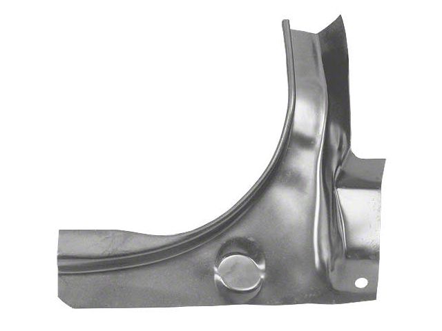 1967-1968 Mustang Coupe or Convertible Rear Trunk Corner, Right