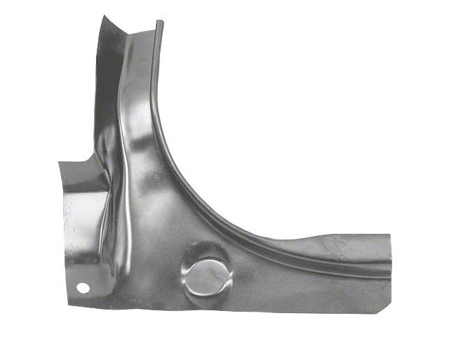 1967-1968 Mustang Coupe or Convertible Trunk Rear Corner, Left